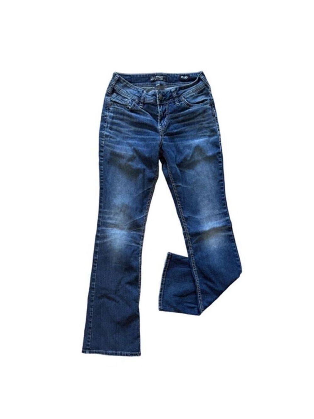Silver Jeans Co Suki Mid Rise Bootcut Jeans Size 28